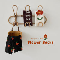 Load image into Gallery viewer, Girls Flower Bow Accessories Socks Wholesale 230114347
