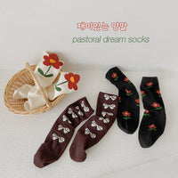 Load image into Gallery viewer, Girls Flower Bow Accessories Socks Wholesale 230114347
