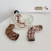 Load image into Gallery viewer, Unisex Flower Checked Accessories Socks Wholesale 230114348
