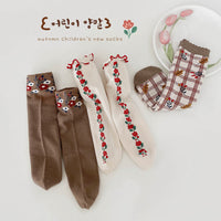 Load image into Gallery viewer, Unisex Flower Checked Accessories Socks Wholesale 230114348
