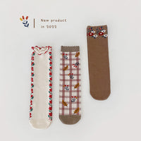 Load image into Gallery viewer, Unisex Flower Checked Accessories Socks Wholesale 230114348
