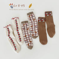 Load image into Gallery viewer, Unisex Flower Checked Accessories Socks Wholesale 230114348
