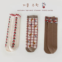 Load image into Gallery viewer, Unisex Flower Checked Accessories Socks Wholesale 230114348
