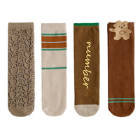 Load image into Gallery viewer, Unisex Striped Letters Cartoon Print Accessories Socks Wholesale 230114349
