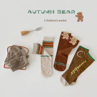 Load image into Gallery viewer, Unisex Striped Letters Cartoon Print Accessories Socks Wholesale 230114349
