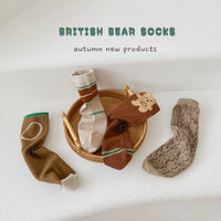 Load image into Gallery viewer, Unisex Striped Letters Cartoon Print Accessories Socks Wholesale 230114349
