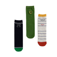 Load image into Gallery viewer, Unisex Striped Letters Cartoon Print Accessories Socks Wholesale 230114350
