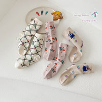Load image into Gallery viewer, Girls Fruit Cartoon Print Accessories Socks Wholesale 230114351
