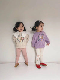Load image into Gallery viewer, Baby Girls Flower Animals Print Hoodies Sweatshirts Wholesale 230114352
