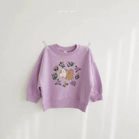 Load image into Gallery viewer, Baby Girls Flower Animals Print Hoodies Sweatshirts Wholesale 230114352
