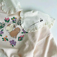 Load image into Gallery viewer, Baby Girls Flower Animals Print Hoodies Sweatshirts Wholesale 230114352

