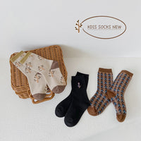 Load image into Gallery viewer, Unisex Plant Embroidered Print Accessories Socks Wholesale 230114353
