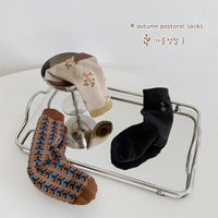 Load image into Gallery viewer, Unisex Plant Embroidered Print Accessories Socks Wholesale 230114353
