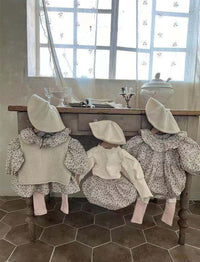 Load image into Gallery viewer, Baby Kid Girls Flower Embroidered Dresses Wholesale 230114355
