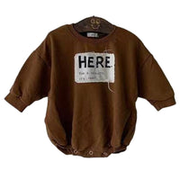 Load image into Gallery viewer, Baby Unisex Letters Rompers Wholesale 230114360
