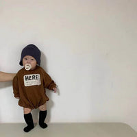 Load image into Gallery viewer, Baby Unisex Letters Rompers Wholesale 230114360
