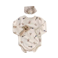 Load image into Gallery viewer, 2 Pieces Set Baby Unisex Polka dots Cartoon Print Tops And Pants Wholesale 230114365
