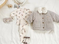 Load image into Gallery viewer, 2 Pieces Set Baby Unisex Polka dots Cartoon Print Tops And Pants Wholesale 230114365
