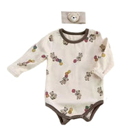 Load image into Gallery viewer, 2 Pieces Set Baby Unisex Cartoon Print Tops And Color-blocking Pants Wholesale 230114366
