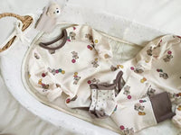 Load image into Gallery viewer, 2 Pieces Set Baby Unisex Cartoon Print Tops And Color-blocking Pants Wholesale 230114366
