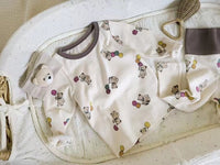 Load image into Gallery viewer, 2 Pieces Set Baby Unisex Cartoon Print Tops And Color-blocking Pants Wholesale 230114366
