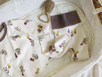 Load image into Gallery viewer, 2 Pieces Set Baby Unisex Cartoon Print Tops And Color-blocking Pants Wholesale 230114366
