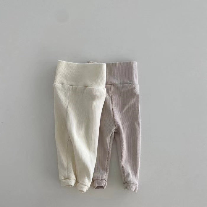 Baby Unisex Solid Color Pants Leggings Wholesale 230114367