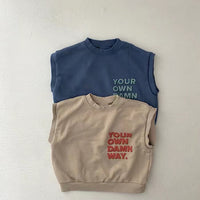 Load image into Gallery viewer, Baby Unisex Letters Vests Waistcoats Wholesale 230114368
