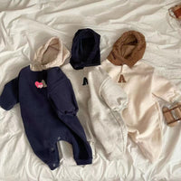 Load image into Gallery viewer, Baby Unisex Color-blocking Alphabet Jumpsuits Wholesale 230114371
