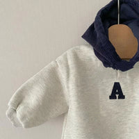 Load image into Gallery viewer, Baby Unisex Color-blocking Alphabet Jumpsuits Wholesale 230114371

