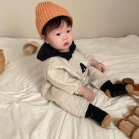 Load image into Gallery viewer, Baby Unisex Color-blocking Alphabet Jumpsuits Wholesale 230114371
