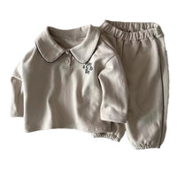 Load image into Gallery viewer, 2 Pieces Set Baby Unisex Letters Tops And Solid Color Pants Wholesale 230114372
