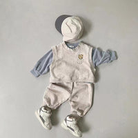 Load image into Gallery viewer, Baby Unisex Flower Print Vests Waistcoats Wholesale 230114376
