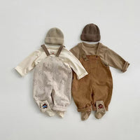 Load image into Gallery viewer, Baby Unisex Animals Print Jumpsuits Wholesale 230114379
