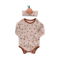 Load image into Gallery viewer, Baby Unisex Fruit Print Rompers Wholesale 230114380
