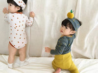 Load image into Gallery viewer, Baby Unisex Fruit Print Rompers Wholesale 230114380
