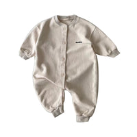Load image into Gallery viewer, Baby Unisex Letters Embroidered Jumpsuits Wholesale 230114385
