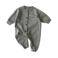 Load image into Gallery viewer, Baby Unisex Letters Embroidered Jumpsuits Wholesale 230114385
