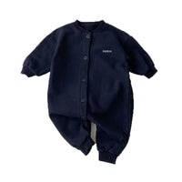Load image into Gallery viewer, Baby Unisex Letters Embroidered Jumpsuits Wholesale 230114385
