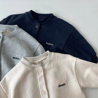 Load image into Gallery viewer, Baby Unisex Letters Embroidered Jumpsuits Wholesale 230114385
