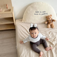 Load image into Gallery viewer, 3 Pieces Set Baby Unisex Solid Color Tops Sleepwears And Pants And Hats Wholesale 230114386
