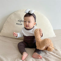 Load image into Gallery viewer, 3 Pieces Set Baby Unisex Solid Color Tops Sleepwears And Pants And Hats Wholesale 230114386
