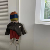 Load image into Gallery viewer, Baby Unisex Solid Color Cardigan Wholesale 230114387
