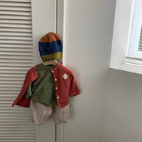 Load image into Gallery viewer, Baby Unisex Solid Color Cardigan Wholesale 230114387

