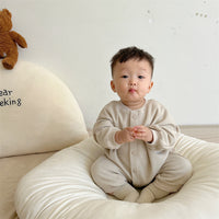 Load image into Gallery viewer, Baby Unisex Solid Color Jumpsuits Wholesale 230114397
