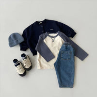 Load image into Gallery viewer, Baby Unisex Color-blocking Tops Wholesale 230114406
