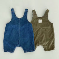 Load image into Gallery viewer, Baby Unisex Solid Color Jumpsuits Wholesale 230114412
