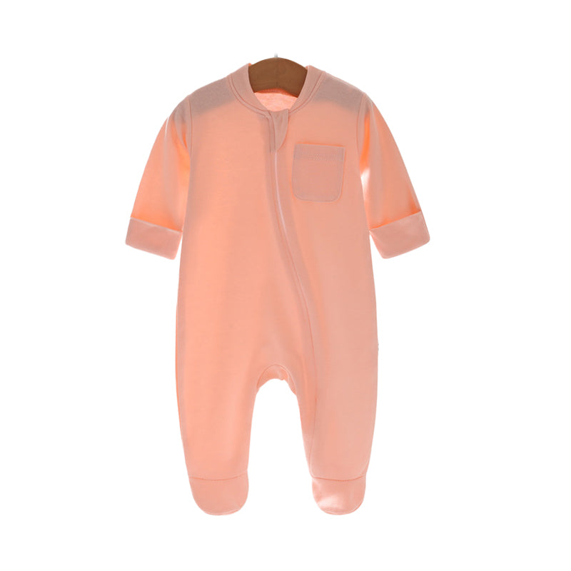Baby Unisex Solid Color Jumpsuits Wholesale 230114416