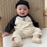 Load image into Gallery viewer, Baby Unisex Color-blocking Jumpsuits Wholesale 230114417
