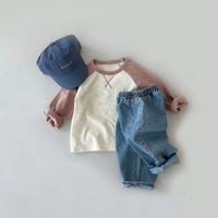Load image into Gallery viewer, Baby Unisex Color-blocking Tops Wholesale 230114423

